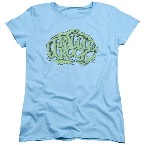 Fraggle Rock Vace Logo S/S Women's T-Shirt Light Blue