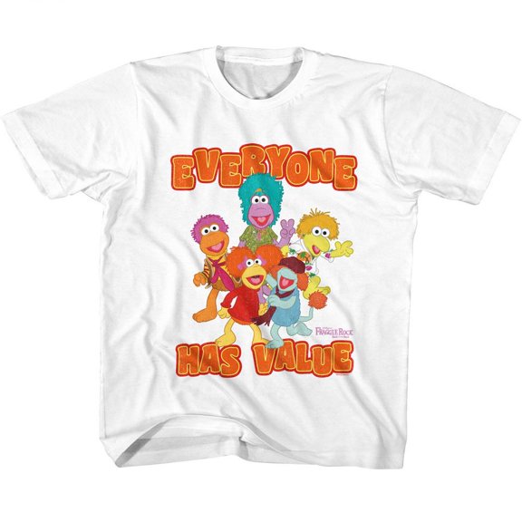 Fraggle Rock Value White Toddler T-Shirt 4T