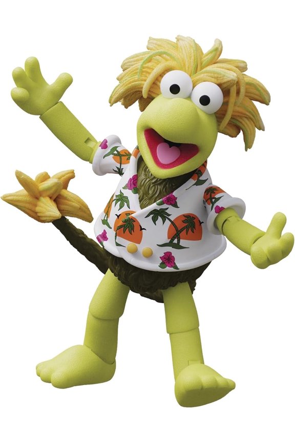 Fraggle Rock Wembley Premium Collectible Action Figure - Highly Articulated Collectible and Customizable Figurine with Interchangeable Parts and Accessories - 1:12 Scale