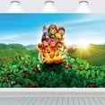 thumbnail image 1 of Fraggle Rock school Taspestry Wall Decor Banner Party Supplies Poster Birthday Decorations Background for Photography Taspestry, 1 of 1