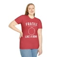 thumbnail image 1 of Fragile Like A Bomb T Shirt Funny Saying Humor Graphic Novelty Soft T-Shirt, 1 of 6