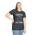 thumbnail image 1 of Fragile Like A Bomb T Shirt Funny Saying Humor Graphic Novelty Soft T-Shirt, 1 of 6