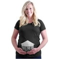 thumbnail image 1 of Fragile Shipping Label Ironic New Mom Women's Maternity T Shirt Tee Brisco Brands M, 1 of 7