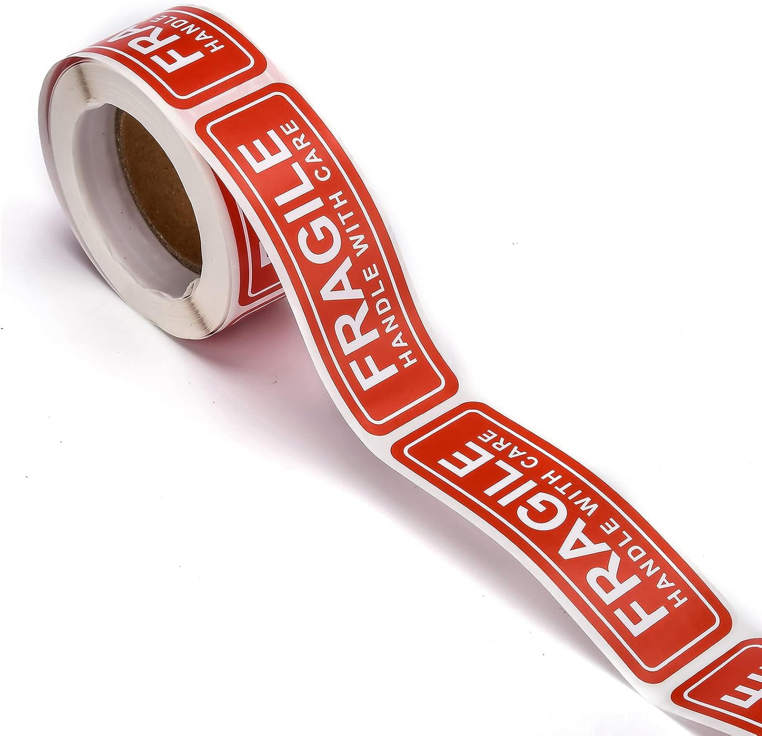 Fragile Stickers Handle with Care Warning Packing Shipping Label Red 25 ...