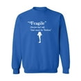 thumbnail image 1 of Fragile That Must Be Italian Crewneck Sweatshirt, 1 of 3