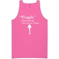 thumbnail image 1 of Fragile That Must Be Italian Neon Tank Top, 1 of 1