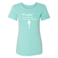 thumbnail image 1 of Fragile That Must Be Italian Womens crewneck tee, 1 of 3