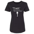 thumbnail image 1 of Fragile That Must Be Italian Womens crewneck tee, 1 of 2