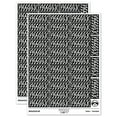 thumbnail image 1 of Fragile Warning Border Label Package Box Sticker Set - Black - Gloss Finish - 1.5" Small, 1 of 7