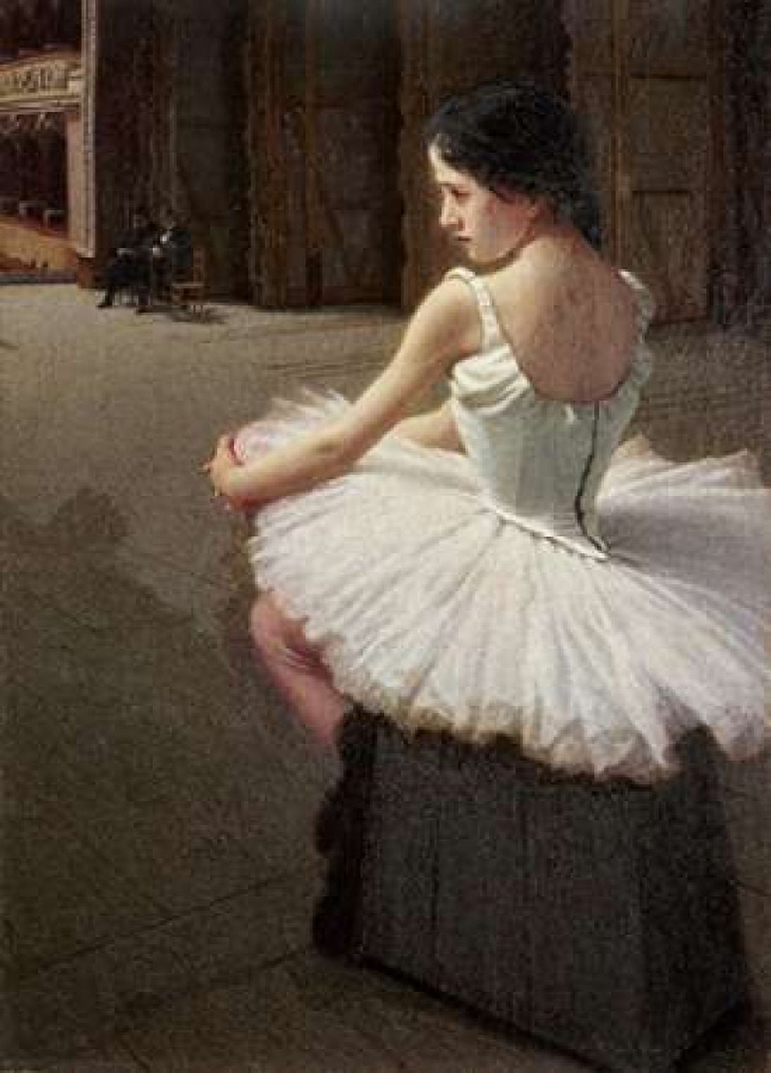 Fragilina Canvas Art - Angelo Morbelli (20 x 28)