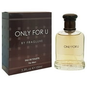Fragluxe Mens Only For U EDT Spray 3.4 oz Fragrances 5425017734567