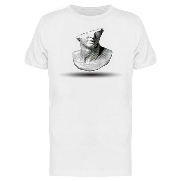 Fragment Of Head Sculpture T-Shirt Men -Image by Shutterstock, Male Medium