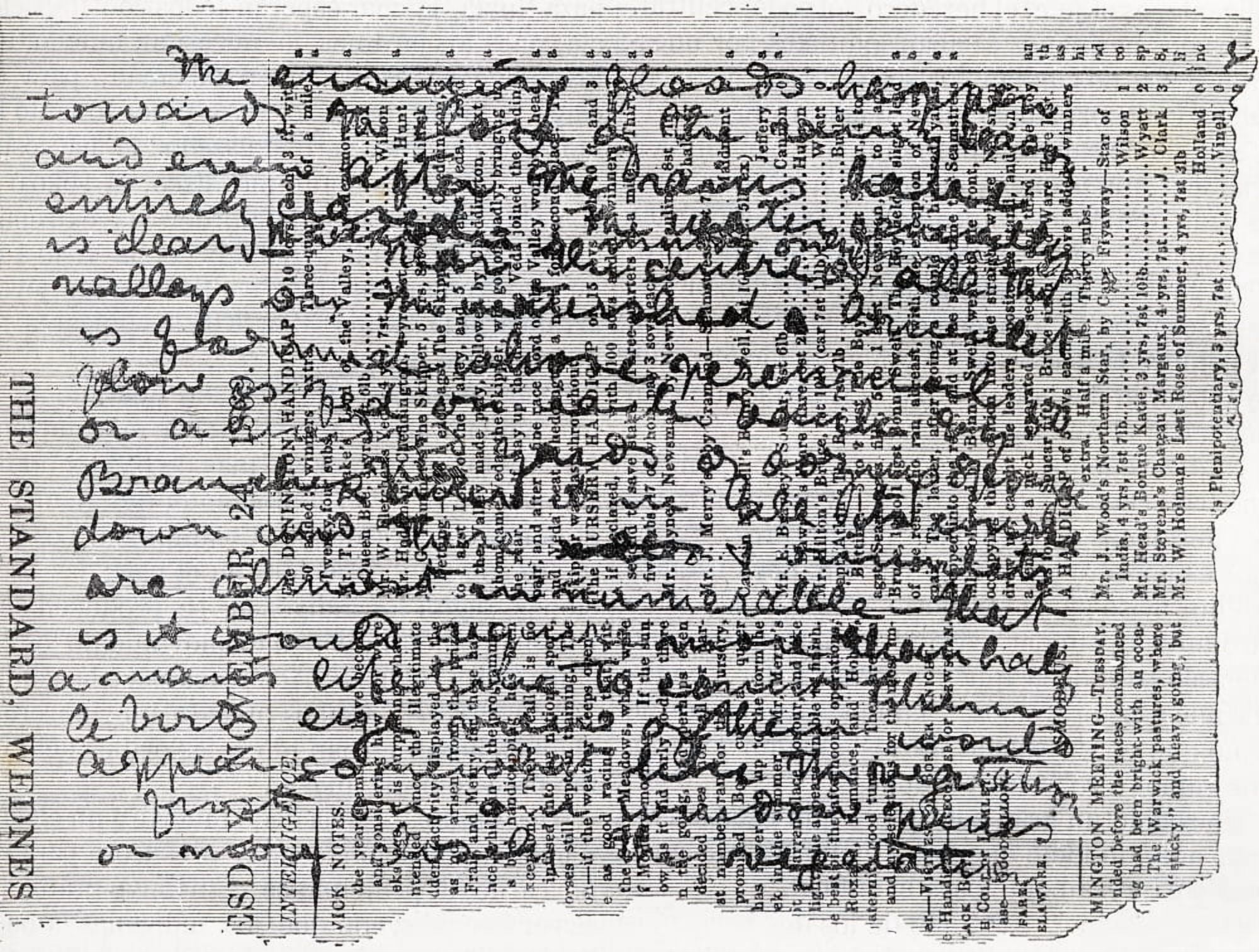 Fragment Of Stanleys Diary Sir Henry Morton Stanley Born John Rowland 1841 To 1904 Welsh Journalist And Explorer From El Mundo En La Mano Published 1878 Canvas Art - Ken Welsh Design Pics (32 x 24)