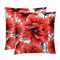 thumbnail image 1 of Fragmented Flowers Covers Set of 2 with Unique Patterns for Bed, Chair Pillow Covers, Decorative Pillows - Available in 16x16, 18x18, 20x20 Inchesfor Various Occasions, 1 of 6
