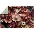 thumbnail image 1 of Fragmented Flowers Polyester Chair Rug for Hardwood Floors - Floor Mat for Office Chairs - Durable Protective Mat for Home or Office - Material - Easy to Clean and Maintain, 1 of 6