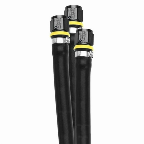 Fragola 1/2in Black Push-Lok Hose - 10 Feet