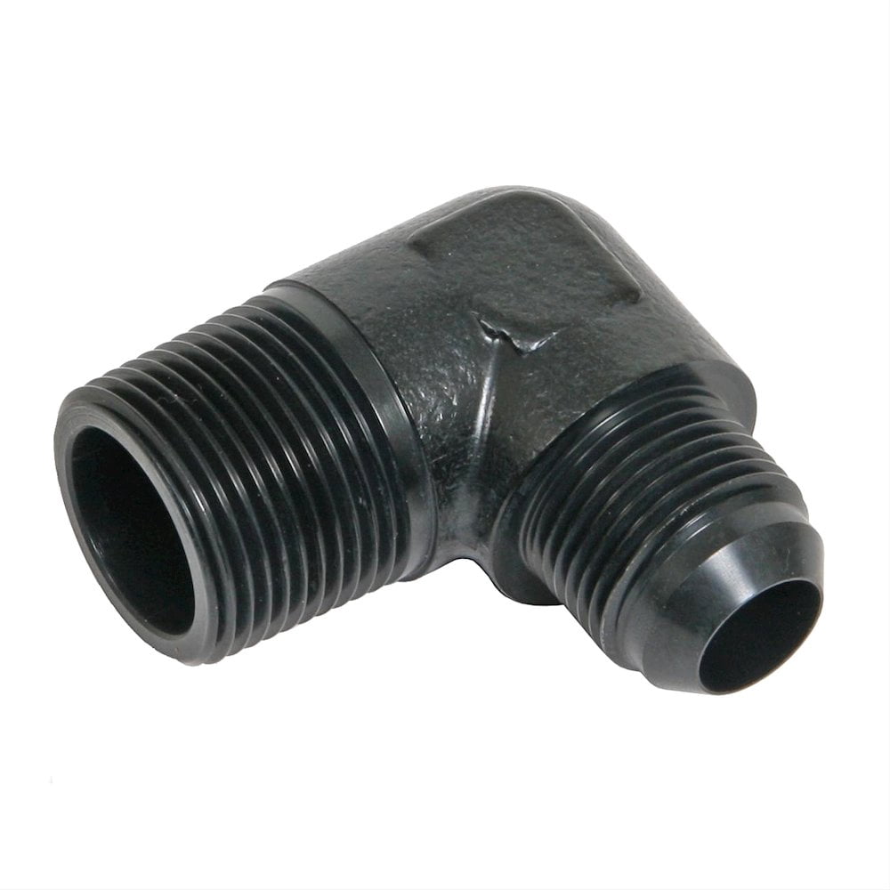 Fragola 12an to 1in MPT 90-Deg. Adapter Fitting - Black