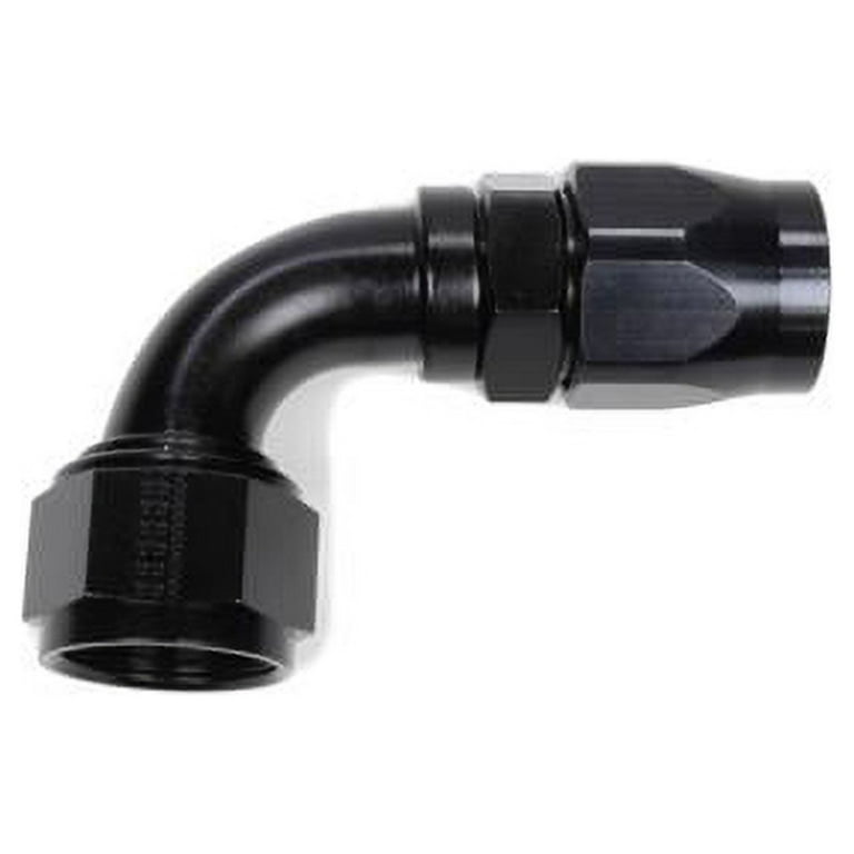 Fragola #16 x 90 Power Flow Hose End Black 109016-BL Fragola #16 x 90 Power Flow Hose End Black 109016-BL