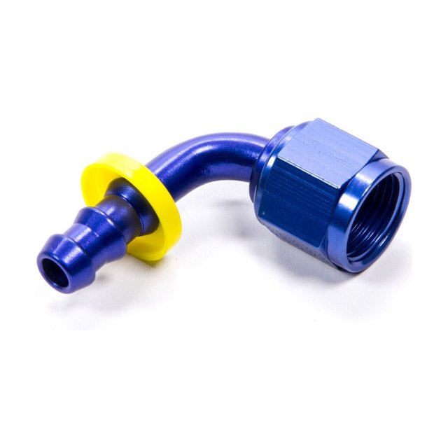 Fragola 209108 90 Degree Push Lock Hose End For Fuel Cell Conversion