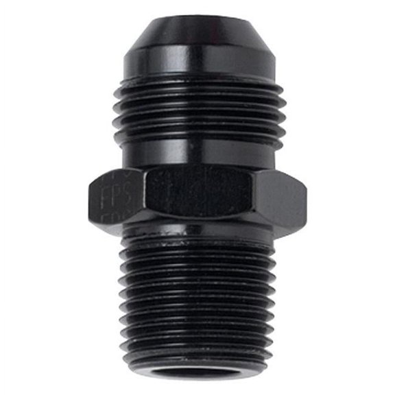 Fragola 481609-BL Black Size (-10) x 3/4" MPT Straight Adapter Fitting