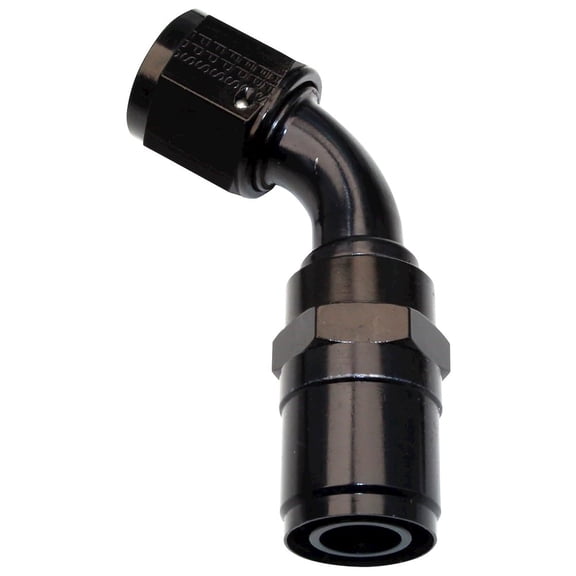 Fragola #6 Race-Rite Crimp-On Hose End 45-Degree