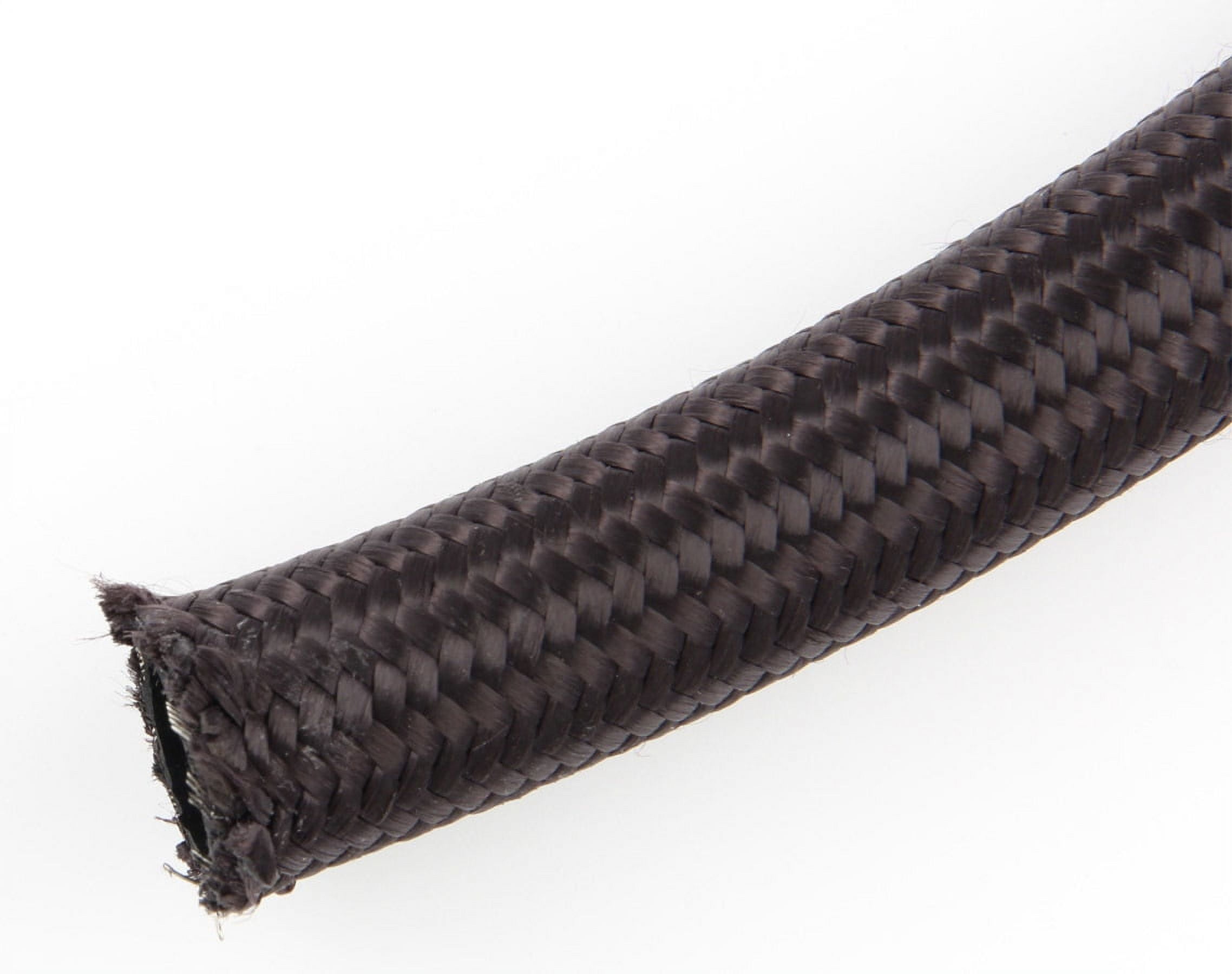 Fragola #8 PTFE Hose 3' w/Black Cover 603028 Fragola #8 PTFE Hose 3' w/Black Cover 603028