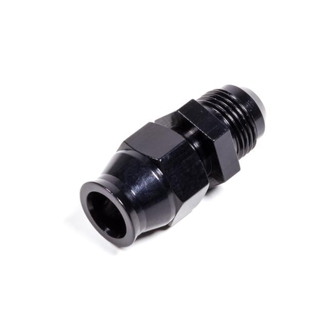 Fragola 8AN Male to 1/2in Tube Adapter Fitting Black