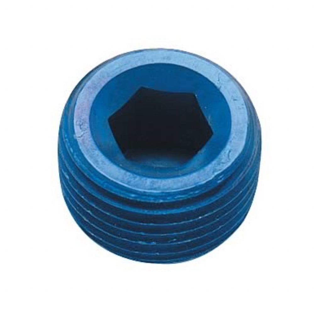 Machine Pro Internal Plug Fragola Adapter Fittings | NPT Pipe Plug Internal | 1/8in - Walmart.com