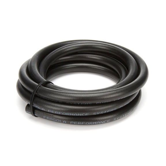 Fragola #6cPush-Lite Hose 10ft Hi-Temp - Black