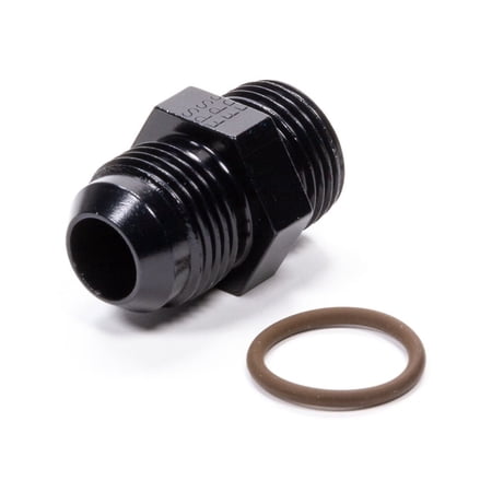 Fragola Performance 495106-Bl #10 X 7/8-14 (#10)Radius O-Ring Fitting Black