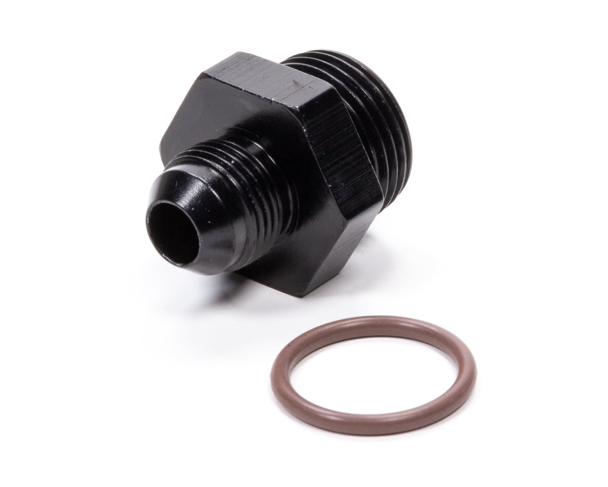 Fragola #8 x 1-1/16-12 (#12) Radius O-Ring Fitting Black 495115-BL Fragola #8 x 1-1/16-12 (#12) Radius O-Ring Fitting Black 495115-BL