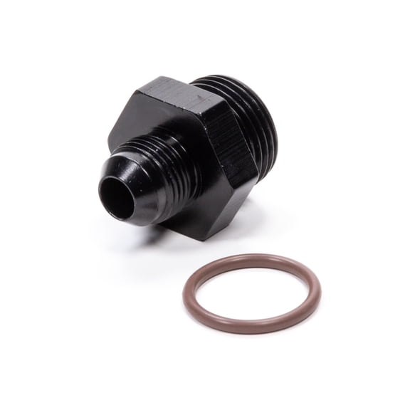 Fragola Performance 495115-Bl #8 X 1-1/16-12 (#12) Radius O-Ring Fitting Bk