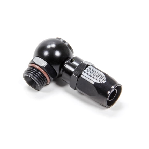 Fragola Performance Systems 100008#8 Straight Banjo Hose End Black