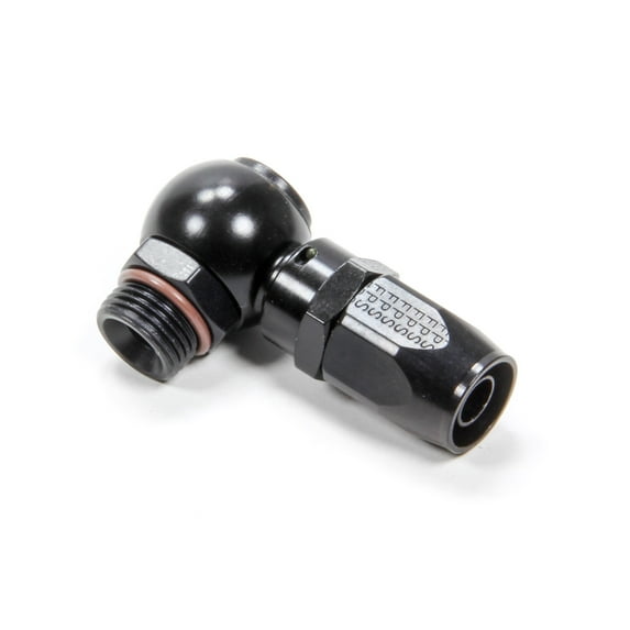 Fragola Performance Systems 100008#8 Straight Banjo Hose End Black