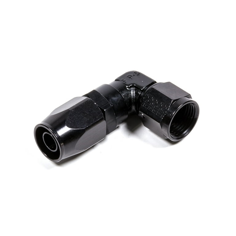 Fragola #8 x 90 Low Profile Forged Hose End Black 109108-BL Fragola #8 x 90 Low Profile Forged Hose End Black 109108-BL