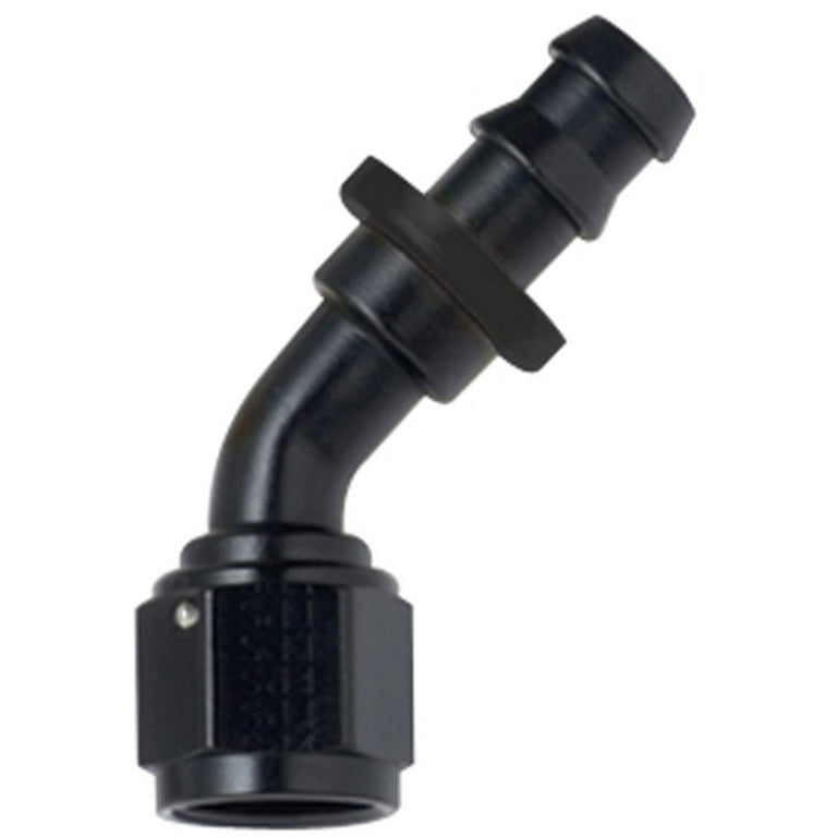 Fragola Hose Fitting #6 45-Degree Push Lock 204506 Fragola Hose Fitting #6 45-Degree Push Lock 204506