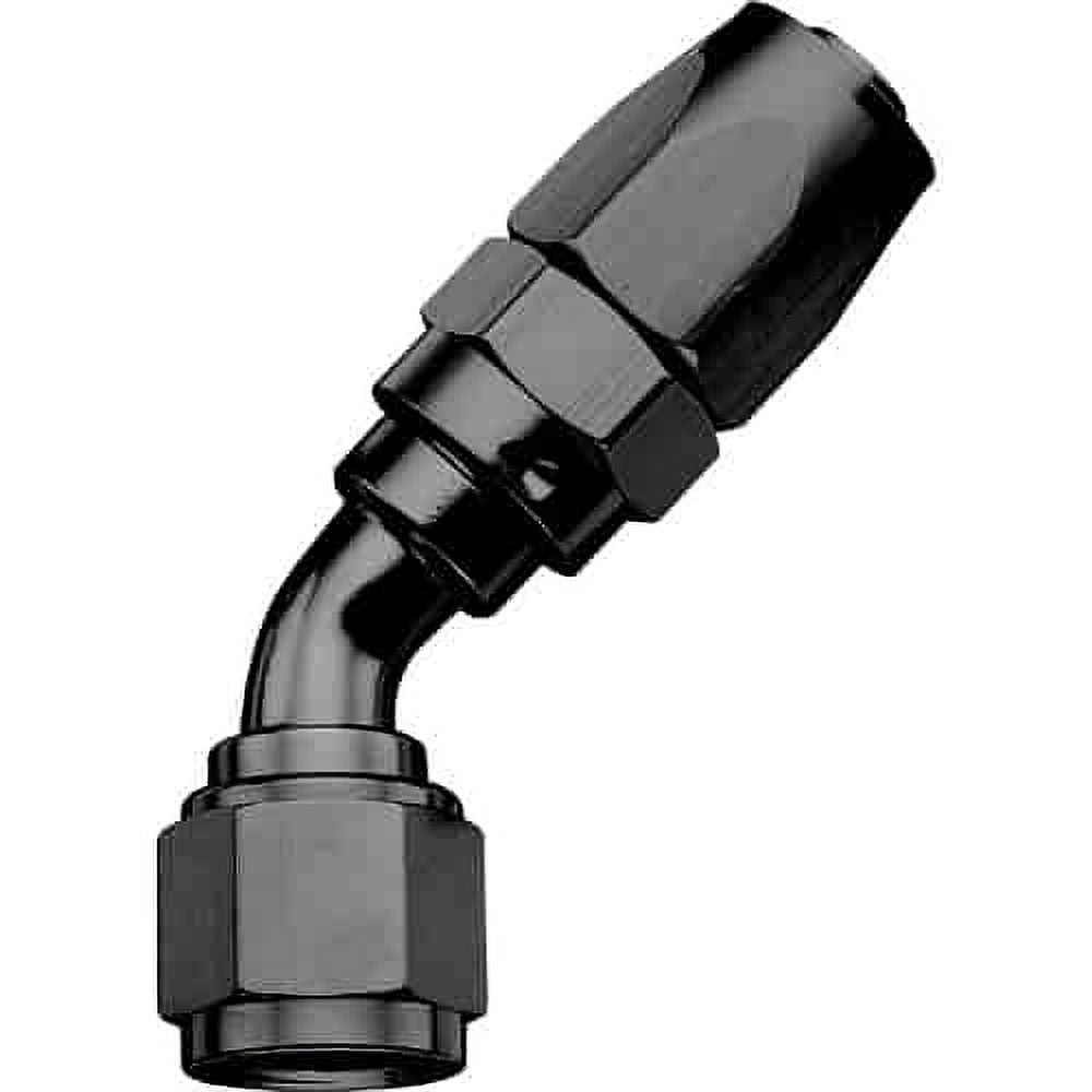 Fragola -12AN x 45 Degree Pro-Flow Hose End - Black main image 0