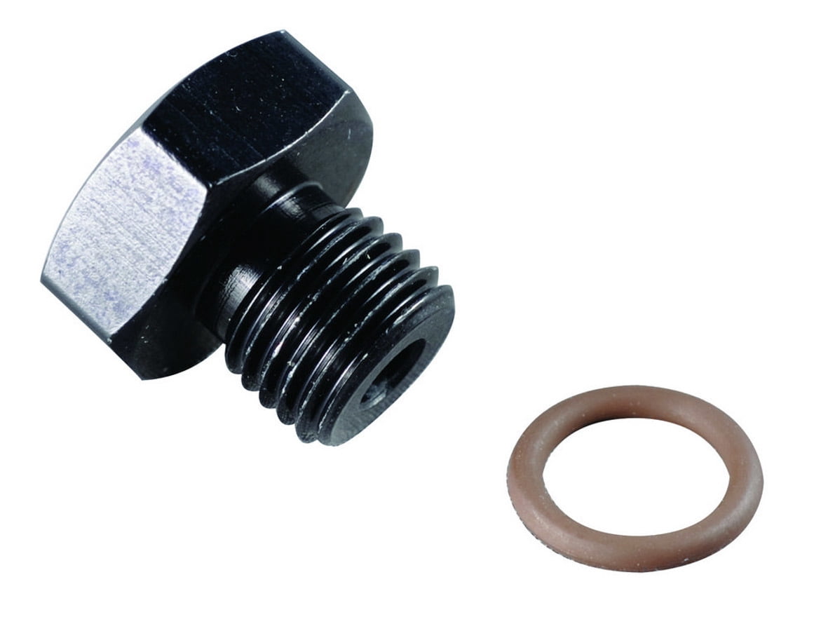 Fragola Performance Systems 481408-Bl #8 Port Plug 3/4-16 Black