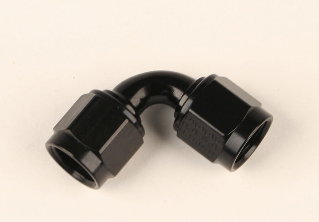 Fragola #12 Female 90-Degree Coupler Fitting Black 496320-BL Fragola #12 Female 90-Degree Coupler Fitting Black 496320-BL