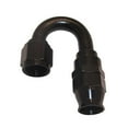 thumbnail image 1 of Fragola -12AN Real Street x 180 Degree Hose End Black For PTFE Hose, 1 of 2
