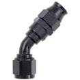 thumbnail image 1 of Fragola Performance Systems 684508-Bl Hose Fitting #8 45 Degree Ptfe Black, 1 of 4