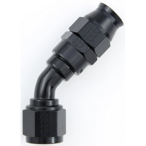 Fragola Hose Fitting #10 45-Degree PTFE Black 684510-BL Fragola Hose Fitting #10 45-Degree PTFE Black 684510-BL