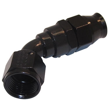 Fragola Performance Systems 686012-BL #12 Real Street 60 Deg. Hose End For Ptfe Hose Black