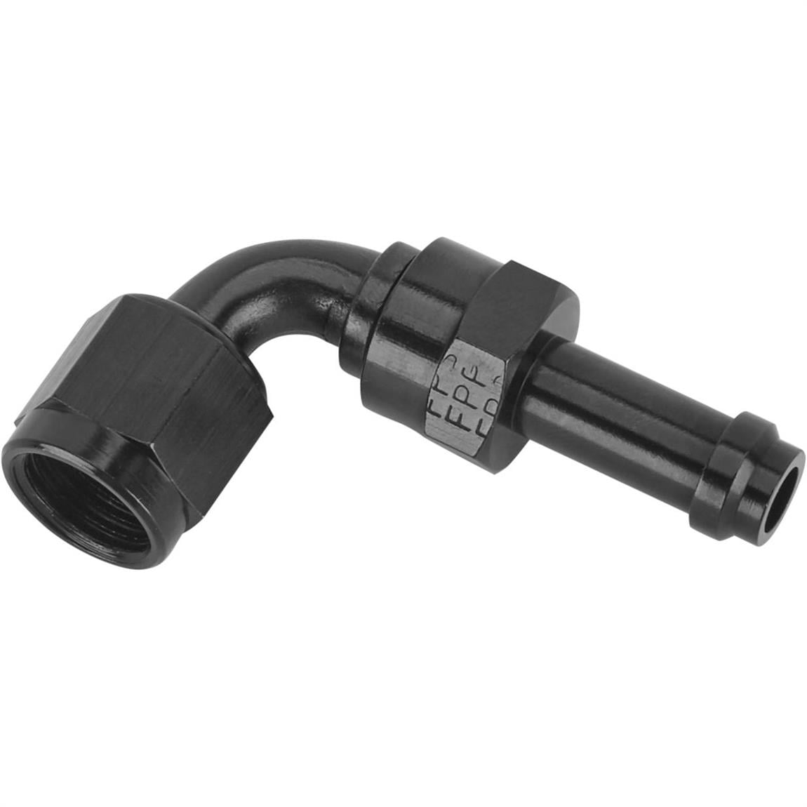 Fragola #6 Female Swivel to 1/4mpt Fitting Black 499306-BL Fragola #6 Female Swivel to 1/4mpt Fitting Black 499306-BL