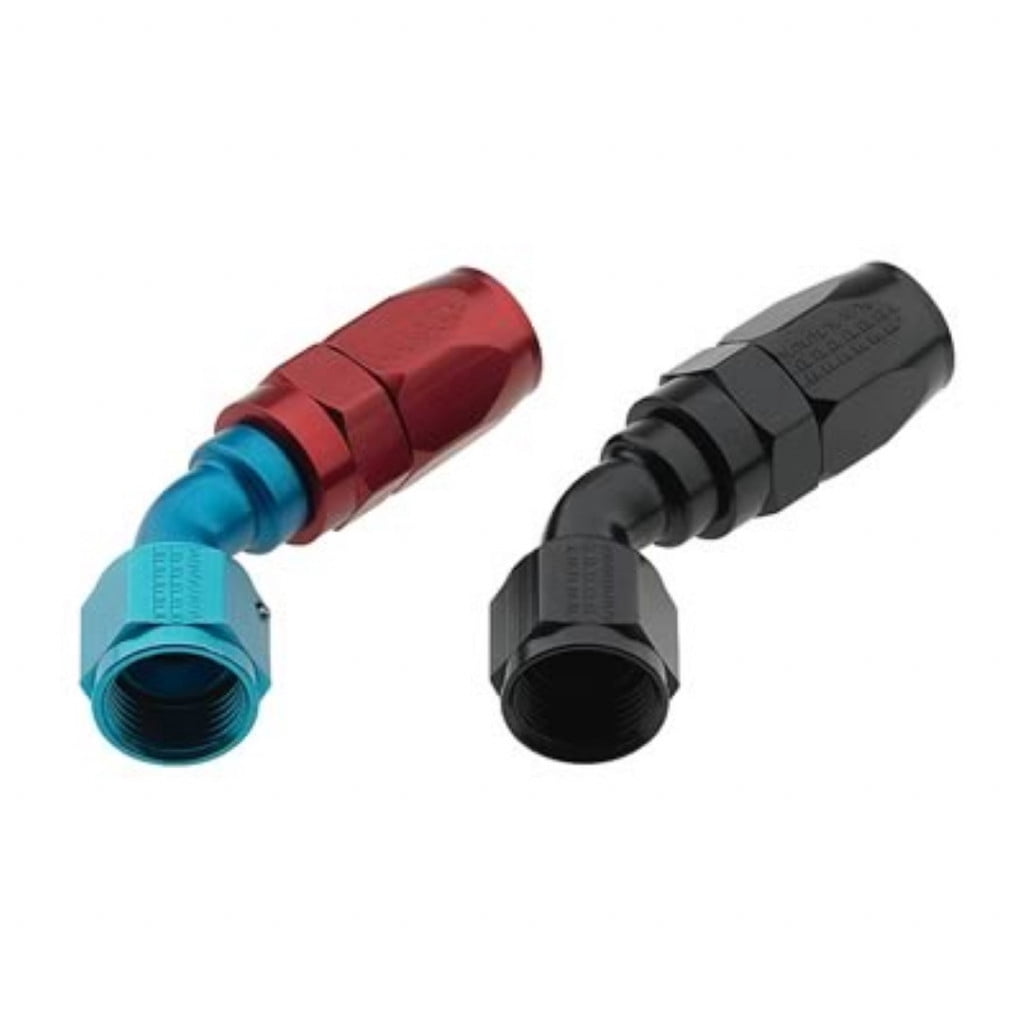 Fragola -8AN x 90 Degree Pro-Flow Hose End - Black