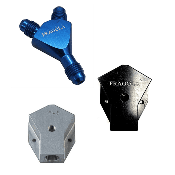 Fragola Performance Systems 900617 Bl Y Fitting 16An Male Inlet X 12An Male