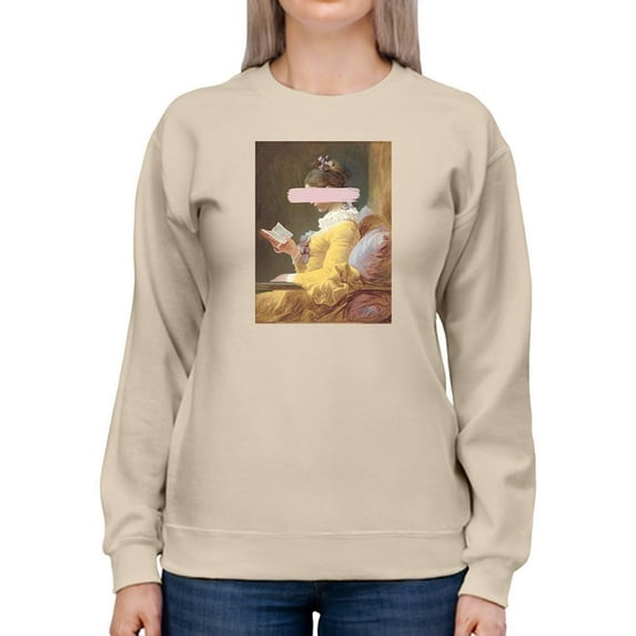 Fragonard Femme Ii Sweatshirt Women -Jacob Green Designs, Female 3X-Large