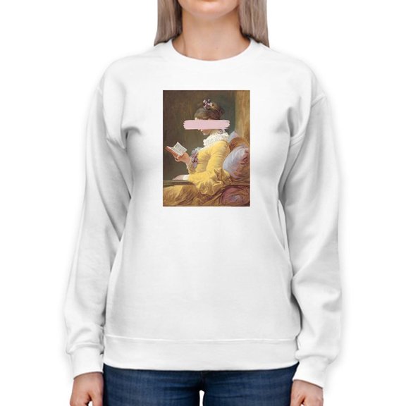 Fragonard Femme Ii Sweatshirt Women -Jacob Green Designs, Female x-Large