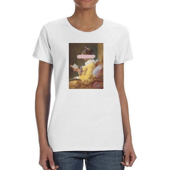 Fragonard Femme Ii T-Shirt Women -Jacob Green Designs, Female Large