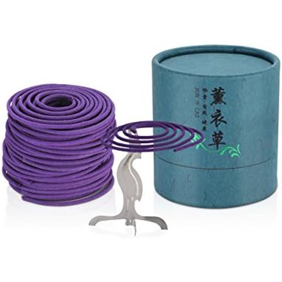 Fragran Coil Incense for Incense Burner Small Siral Lavender